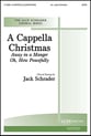 A Cappella Christmas SATB choral sheet music cover